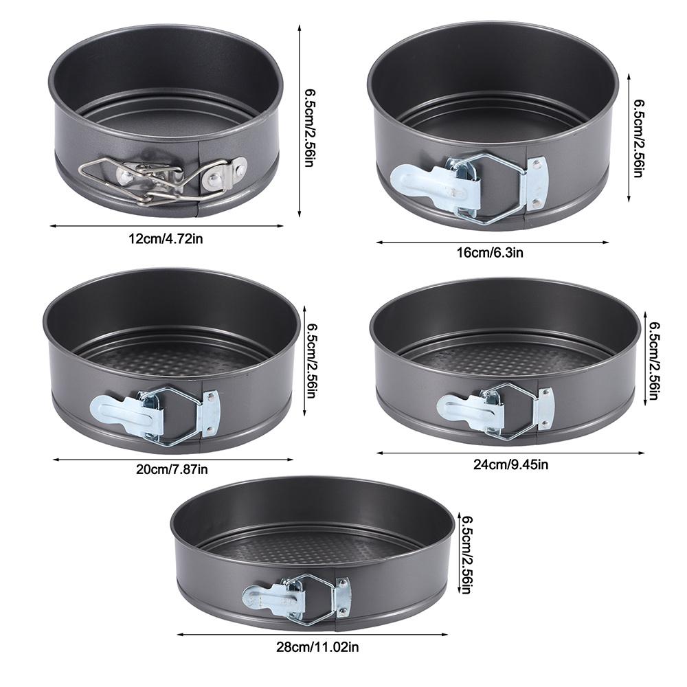 1Pcs Carbon Steel Cake Baking Pan Non Stick Cake Mould Durable Baking Mould  for Home Kitchen Bakery