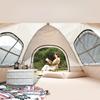 Quick Automatic Ultralight Outdoor Camping Tent 2-4 People Mosquito Net One-touch Waterproof Pop Up Hiking Folding Tent Family