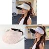 Unisex Sun Hat With Wide Brim And Adjustable Strap For Outdoor Sunshade In Summer And Spring