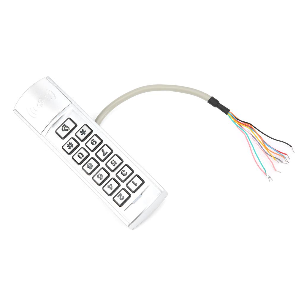 13,56MHz RFID Zutrittskontrolle Integrierte Maschine Metall Passwort Karte Hintergrundbeleuchtete Tastatur Wiegand26