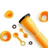 Gas Tank Spout Replacement Set with Flexible Nozzle Universal Wide Compatibility Simple Installation Replacement Gas Can Spout Kit