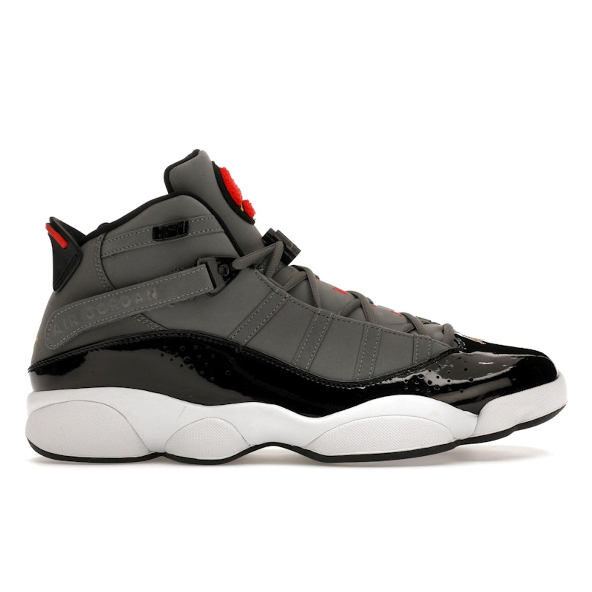 

Кроссовки Air Jordan 6 Rings Light Graphite Мужские Серый Дымчато-серый Черный 322992-022 40.5