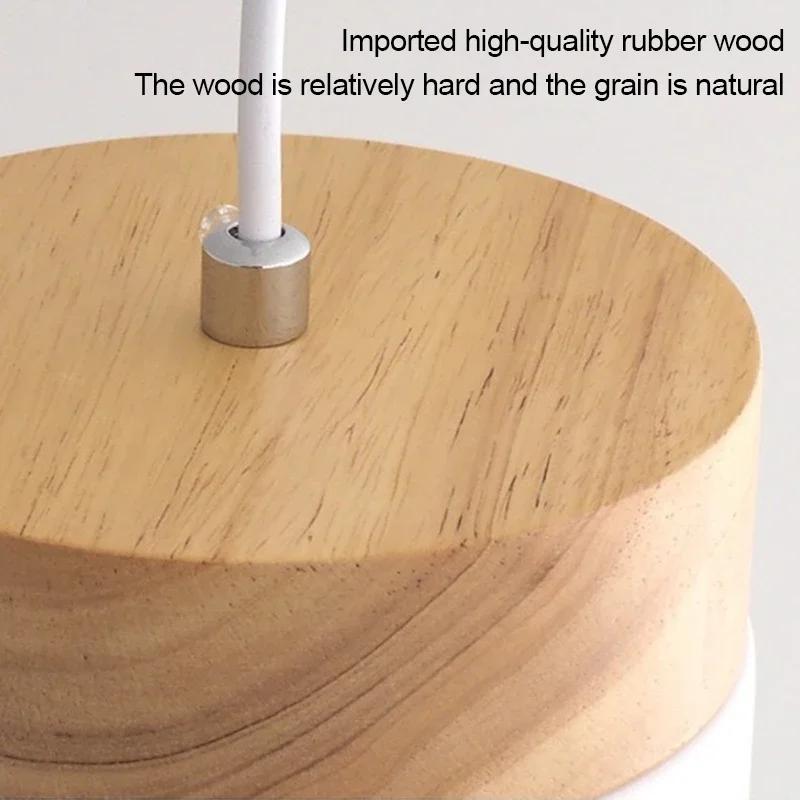 Nordic Led Pendant Lamp Restaurant Light Modern Iron Art Corridor Single Macaron Living Room Bedroom Bedhead Small Pendant Light