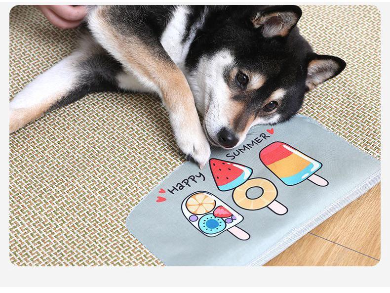 Extra Large Breathable Rattan Pet Bed for Cats and Dogs