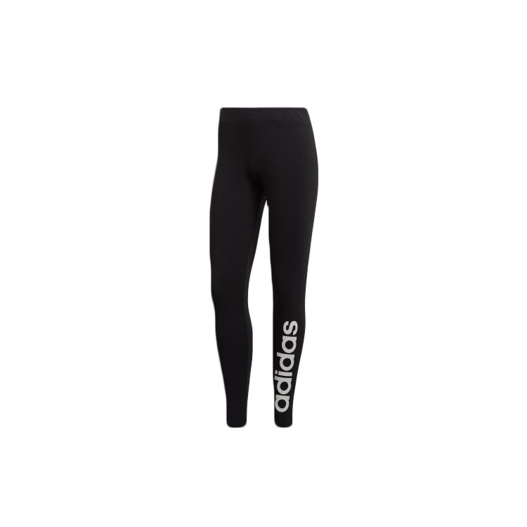 adidas Essentials Linear Tight Black White Women s DP2386 S