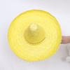 Colorful Wide Brim Straw Hats Sombrero Sun Hat Summer Mexican Party Hat  Women