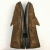 Loake Made In England Vintage Suede Slip-on Moccasin Shoes Brown Size 7.5 26.0 Men's(USED)