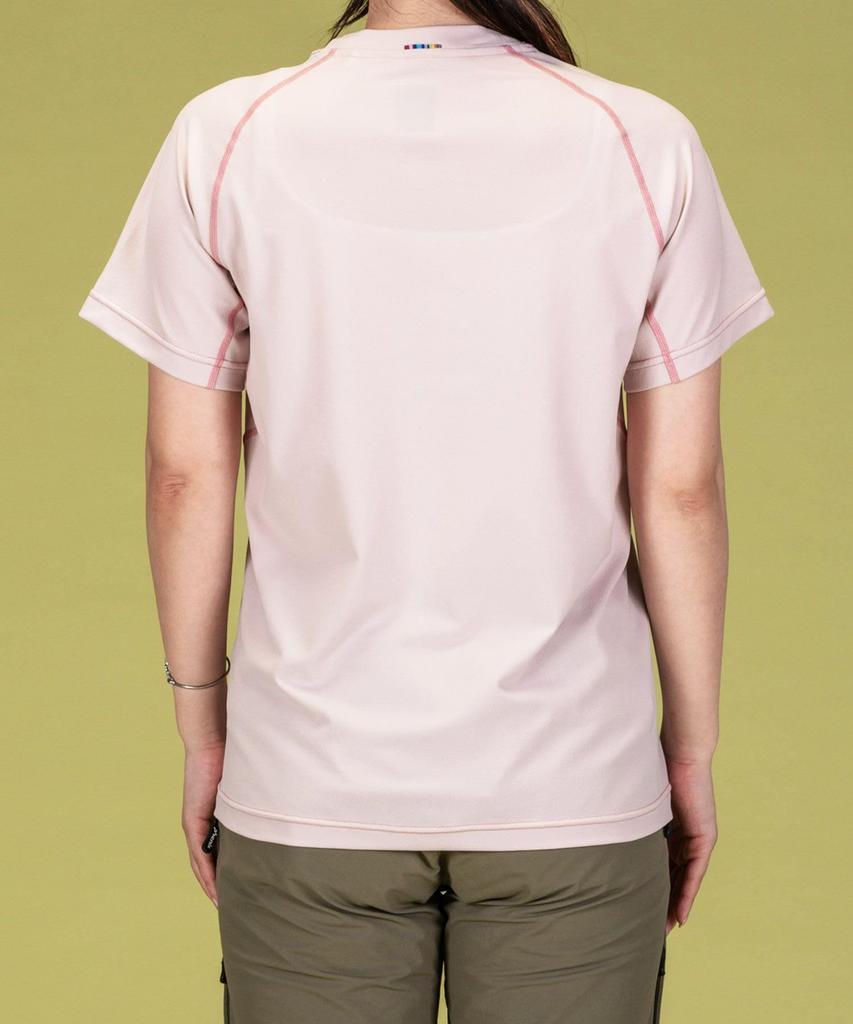 Phoenix Crew Neck Short Sleeve Pink T-Shirt, Women's, (PH8200)