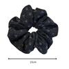 Korean Floral Knitted Scrunchies Women Girls Elastic Hair Band Accessories Tie Hair Ring Rope Headwear Headdress Ponytail Holder
