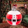 Natale Divertente Esterno Decorativo Atmosfera Ornamento Pendente Palloncino Gonfiabile Casa Festa