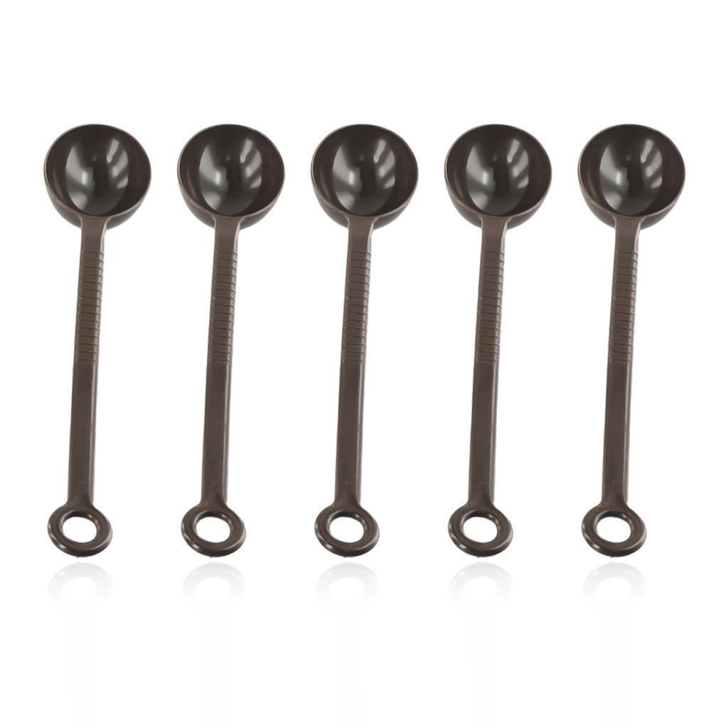 5PCS Spoons Fruit Powder/Coffee Espresso Scoop Plastic 200mm Practical