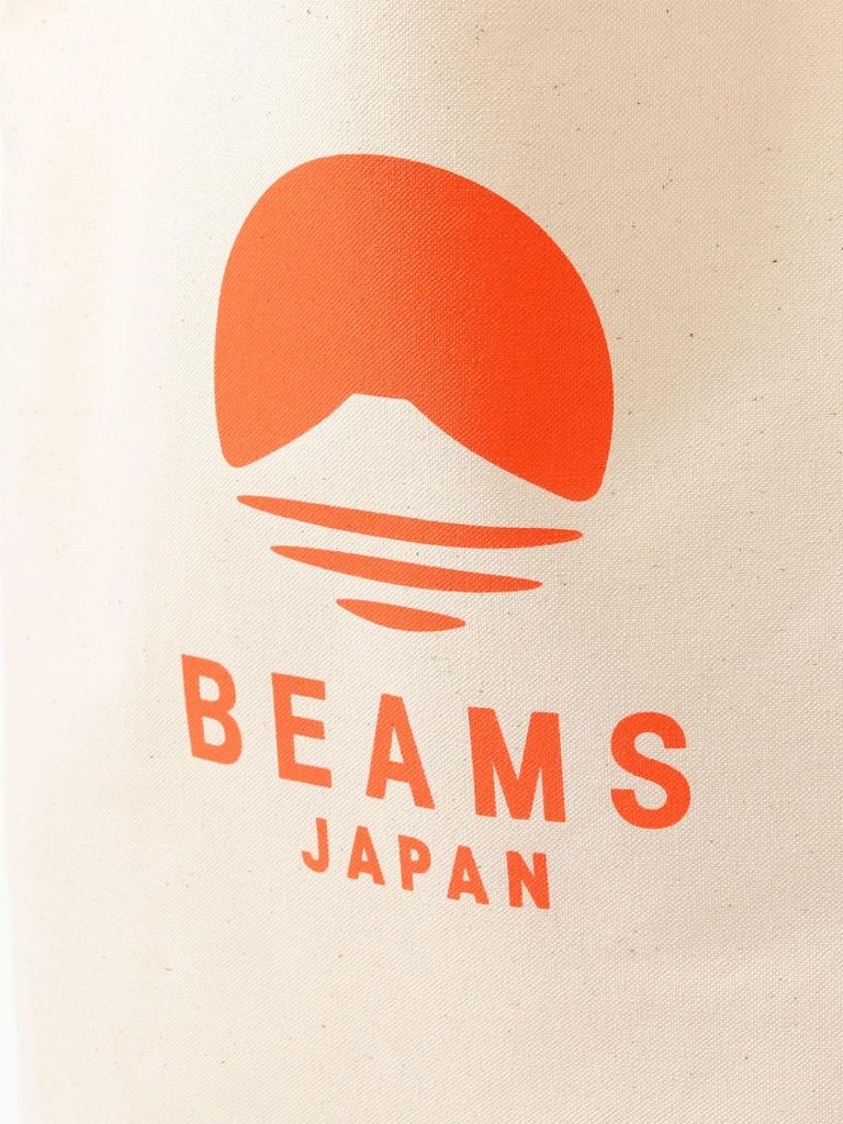 Beams Japan Campus Bag, evergreen works Custom Logo Tote Bag, Ink Black, Free Size
