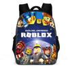 Roblox Kinderschoolrugzak Jongens Meisjes Lichtgewicht Oxford Stof Dubbele Riem Tas Met Luchtgevulde Riemen