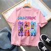 Baby Girls T Shirt Children's Clothing KPop Demon Hunters Fans Gifts Kids Clothes Fashion Casual Tops