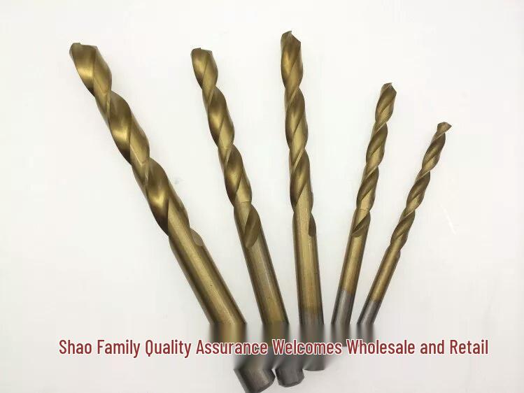 Xin Ya Titanium-Plated High-Speed Steel Twist Drill Bit