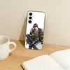 T-TOUGE-N-ANKI Coque de téléphone pour Samsung Galaxy A73, A72, A71, A70, A53, A52, A51, Autres Housse souple noire