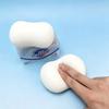 Crunchy Filled Soap Squishy Stress Ball, Asmr Round Block Squeeze Anti-Stress Fidget Toy For Kids & Adults