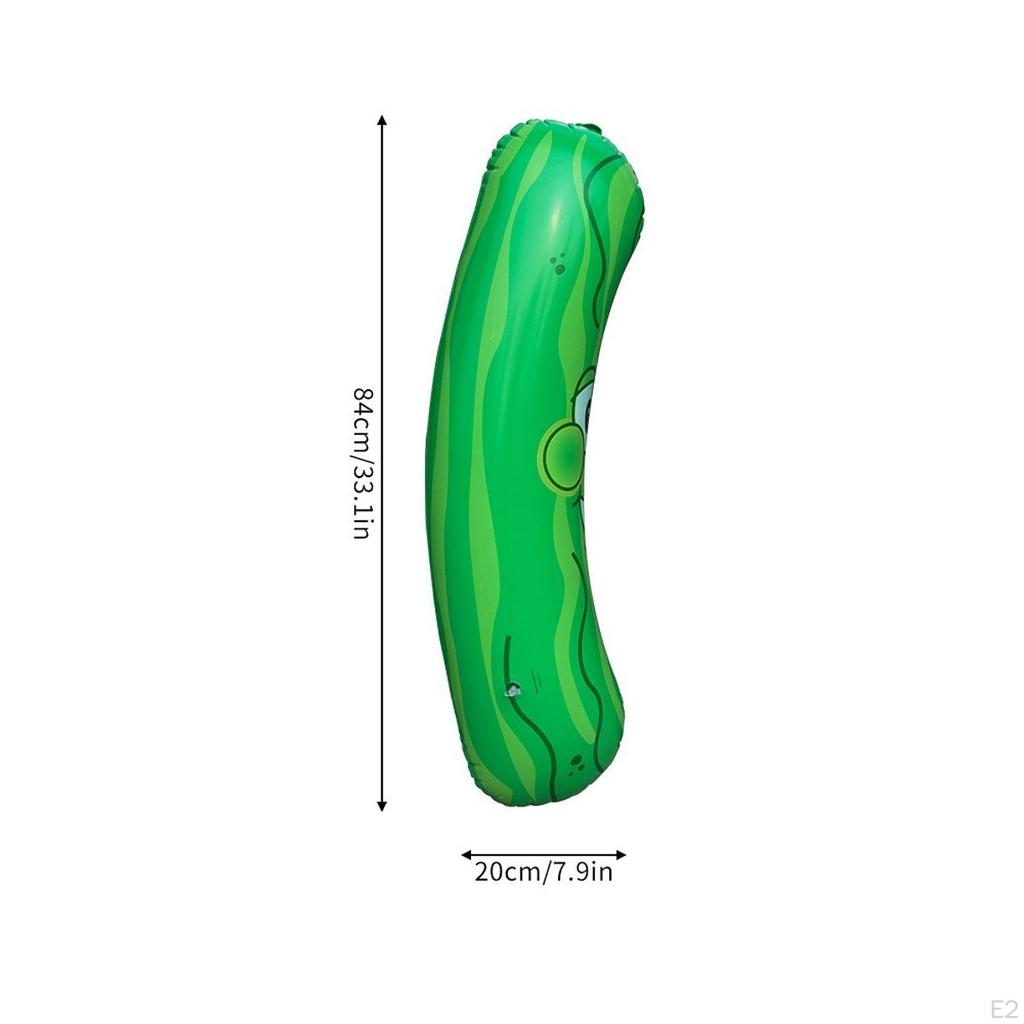 Giant Inflatable Cucumber Outdoor Ornament Creative Portable Crafts Party Favors PVC Toy