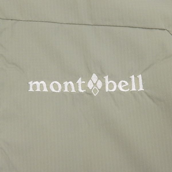 montbell ex light therma wrap parka men's light green / m