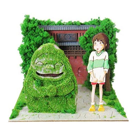 

Гигантские кресла-мешки Sankei Studio Ghibli Mini Унесенные призраками Тихиро и Каменный человек Масштаб не указан Бумажная модель MP07-71