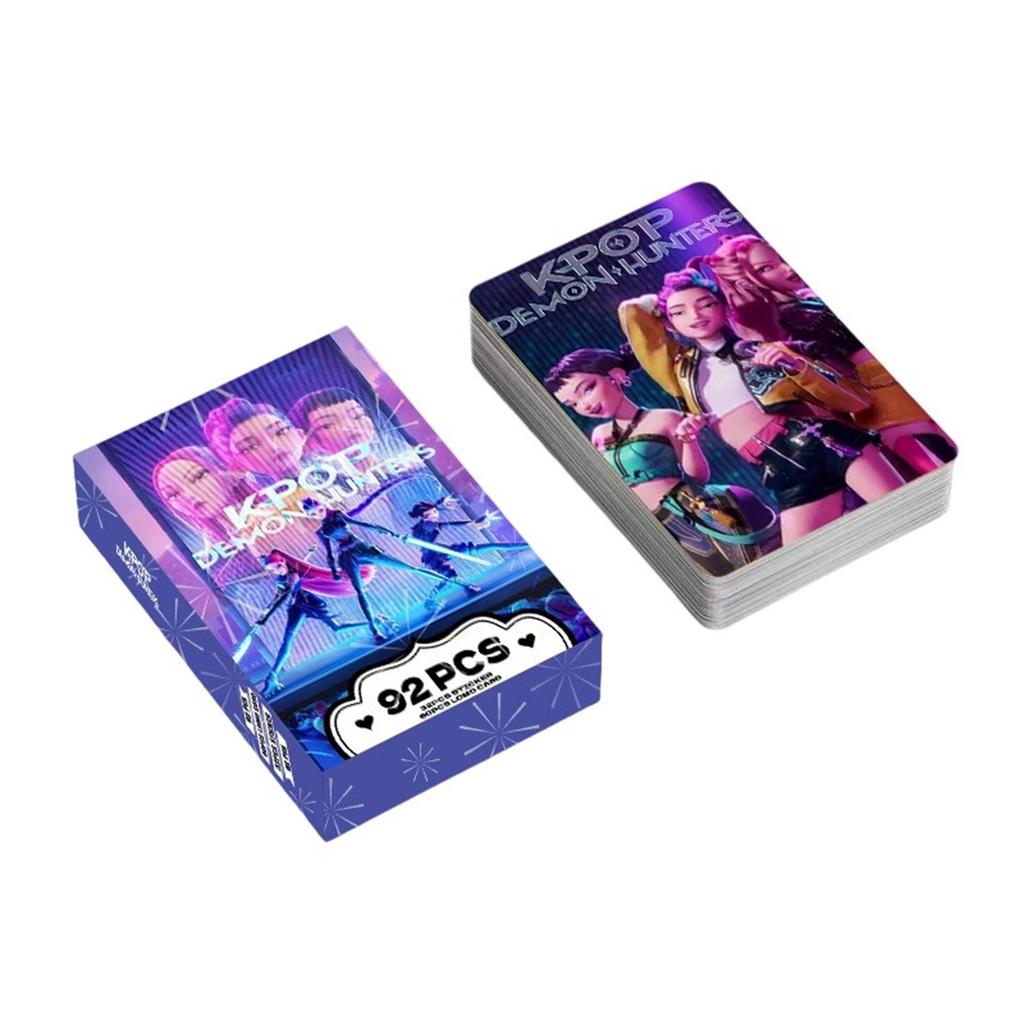 92 Double Sided HD Color Printed Photo Cards Of Anime Characters, Anime Peripheral Collection Cards, Stickers And Greeting Cards
