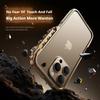 Case Mechanical Armor Alloy Shockproof Bumper for IPhone 17 16 15 Pro Max 17 16 Dropproof Protective Luxury Metal Aluminum Frame