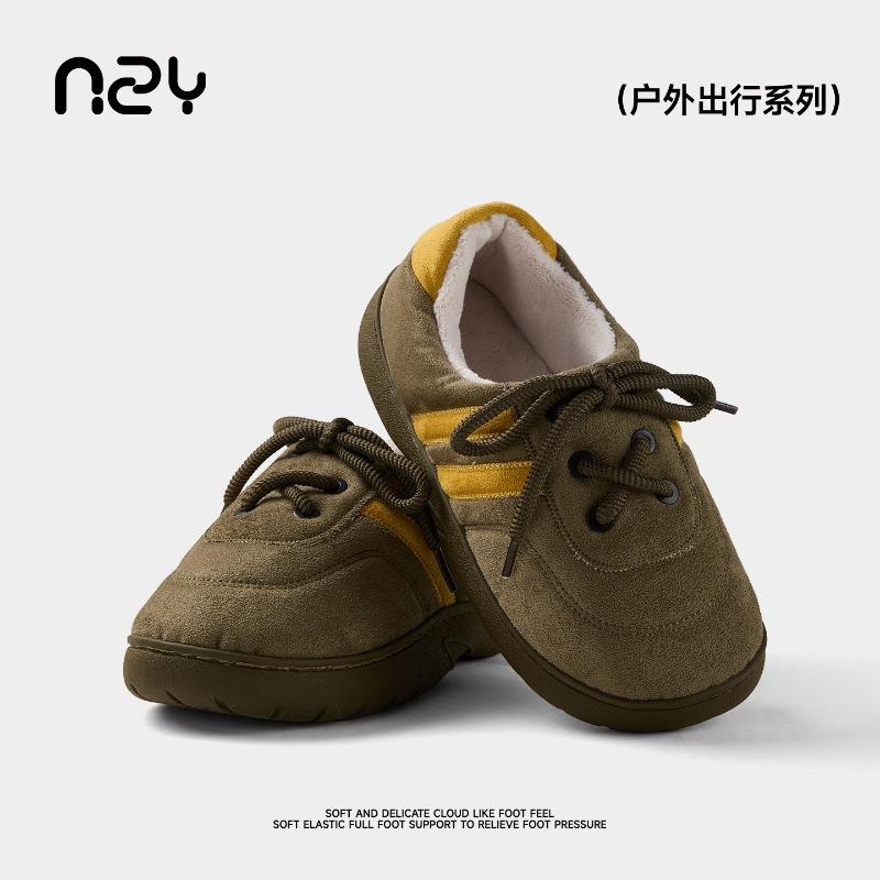 

New cotton shoes indoor and outdoor non-slip warm piled thickened bag heel cotton shoes women s autumn and winter 40-41