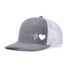 Custom Letter Mesh Baseball Cap With Breathable Cotton For Outdoor Sports And Socials