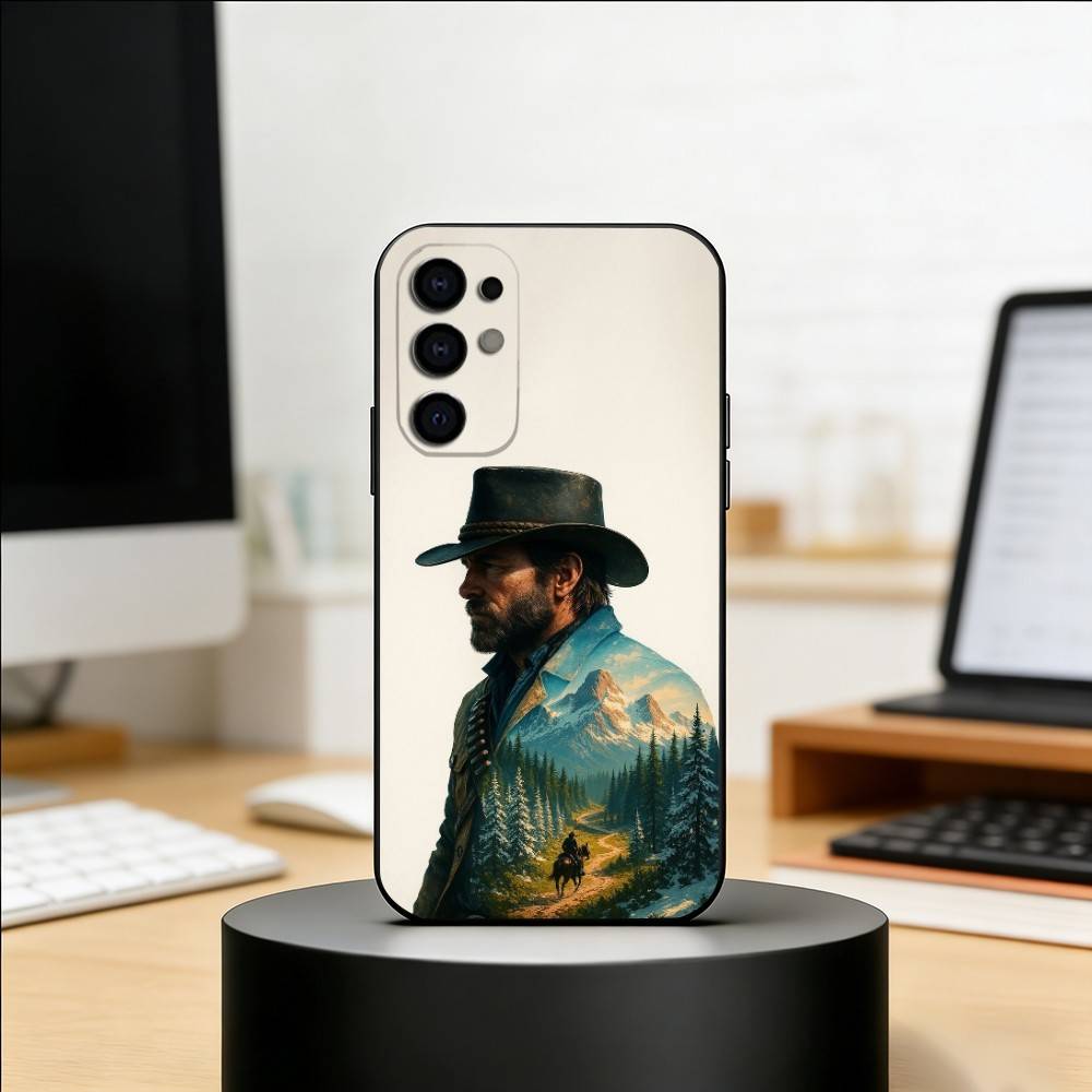 A-Adventure Game R-Rdr2 Phone Case For Samsung S25,S24,S21,S22,S23,S30,Ultra,S20,Plus,Fe,Soft Silicone Black Cover
