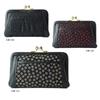 [Kanoka Inuden] Inden Gamaguchi Wallet Women's Coin Purse Made In Japan Genuine Leather Oya-ko Gamaguchi Double Leather Deer Leather