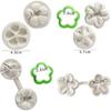 KALAIEN Cherry Blossom Silicone Fondant Cake Mold Flower Cake Design Moulds Chocolate Icing Candy Decorating Mould