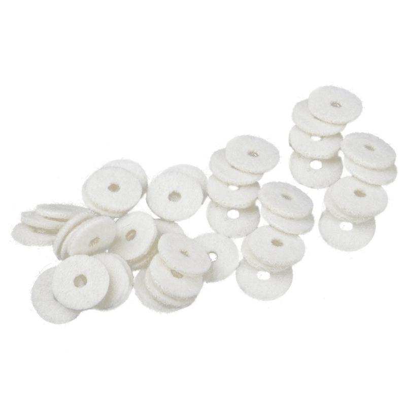90Pcs Piano Felt Chair Legs Piano Cushion Mini Felt Pads Piano Repair Regulating Washer Piano Repair Parts Replacements