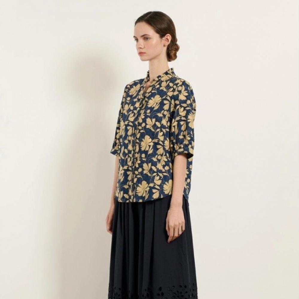 Bcbg Autumn Flower Printing Blouse B5f7b406