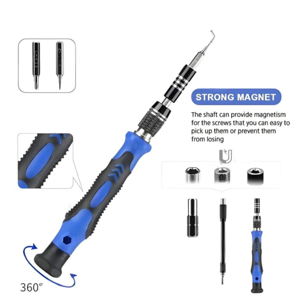CR-V Material Magnetic Screwdriver 60-in-1 Electronics Repair Tool  Mobile Repair