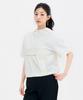 CHASECULT Women'S Stretch Half-Zip Hooded Short Sleeve T-Shirt-Fbrg5877D0A