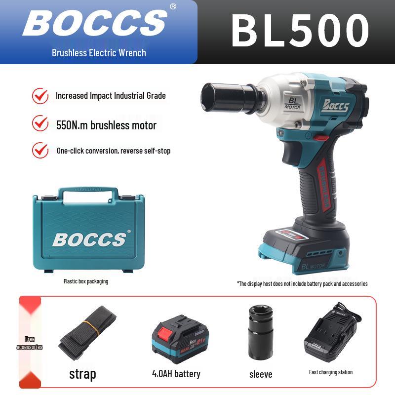 Cordless Multi-Functional Brushless Impact Wrench & Electric Screwdriver Set