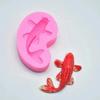 1 Pc 3D Animal  Creative Lucky Koi Silicone Mold DIY Chocolate Candy Molds Kitchen Baking Cake Decoration Tool Candle Soap Mould