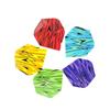 Pack of 30 Standard Darts Flights PET Replacement Feather Tail Wing Perfect Accessories Equipment Set for Darts Game