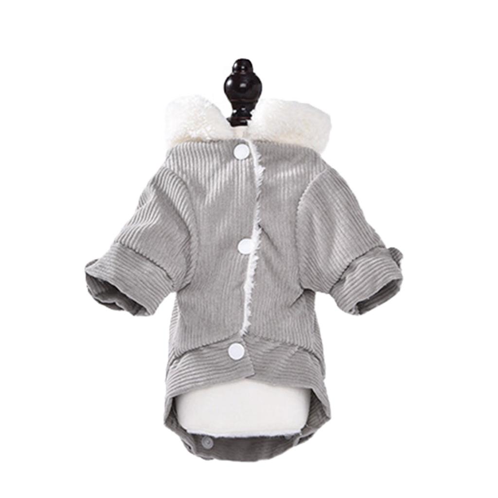 Dog Winter Apparel Furry Coat for Dogs Boy Girl for Indoor and Outdoor Use Thick Coat Clothes Outfit for Pet