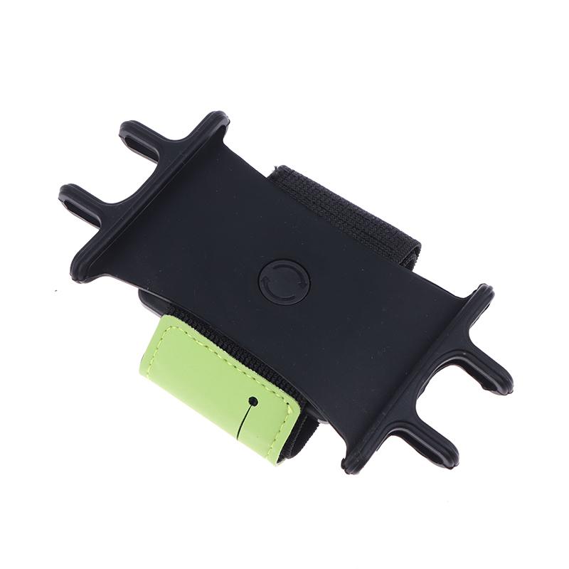 Porta telefono da polso Girevole a 360° Braccialetto Sportivo Universale Per Telefono Corsa Escursionismo Ciclismo Camminata Fascia da braccio Per 4.0-6.5 Pollici