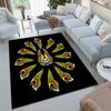 Gang Motorcycle Enthusiasts Hells Angels Motorcycle Club Carpet Is Suitable for Living Room and Bedroom Doormats Office Balcony Decorative Carpet V5