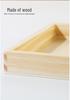 Montessori Wooden Sand Tray with English Letter Tracing Cards for Early Education & Word Recognition