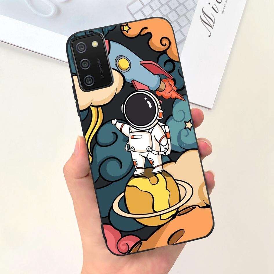 For Samsung A03s A02s Case New Fashion Flower Butterfly Shockproof Bumper For Samsung Galaxy A03s SM-A037F A 02s SM-A025F Covers