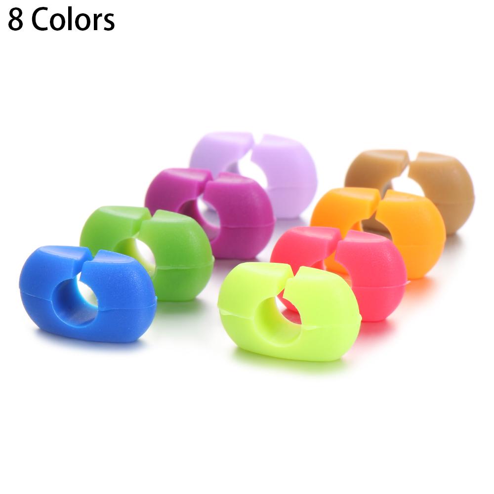 

8/12/24 Colorful Silicone Red Wine Glass Marker Creative Drinking Glass Identification Tag Cup Labels Bar Party Wedding Supplies
