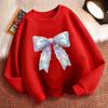 Sailor Collar Bow Children's Hoodie - Cute Retro Hip Hop Style for Boys and Girls, Perfect for Autumn and Spring Holidays