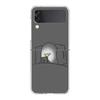 Cute Cartoon Duck Phone Case For Samsung Galaxy Z Flip 6 5 4 3 For Samsung Flip6 Flip5 Hard Folding Animal Back Cover Fundas