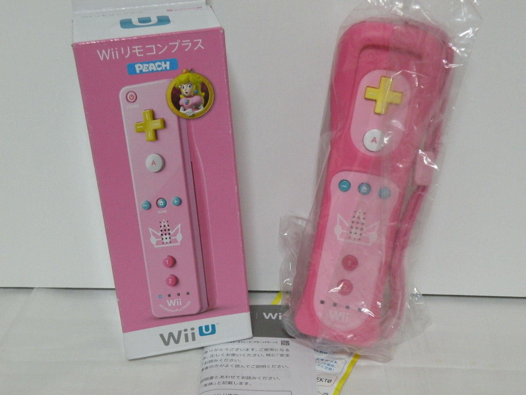 

Wii Remote Plus (Персик) рожевий