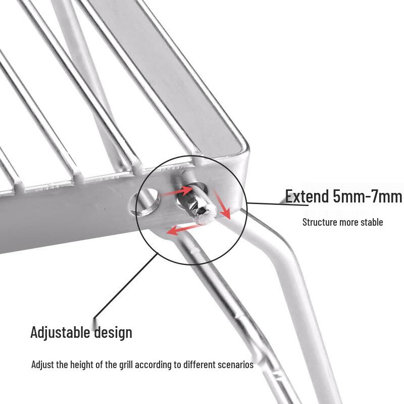 NuFeng Mini Folding Camping Grill