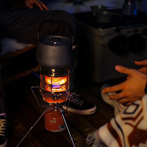 Thous Winds Outdoor Heater Gas Stove for Camping, Portable Stove, Compact, with Storage Case