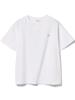 BEAMS HEART Printed with Logo Back Print x Size M T-Shirt B-HEART (S-L), Women's, Off-White Pink, (43080050213)